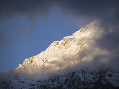 Rugged Meili Snow Mountains, Seen from Village of Yubeng