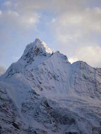 Rugged Meili Snow Mountains, Seen from Village of Yubeng
