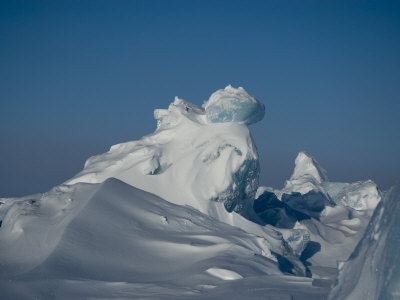 Buy Ice Cliff En Route to the North Pole at AllPosters.com