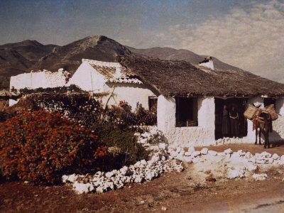 Buy Roadside Inn with a Substantial Flower Garden at AllPosters.com