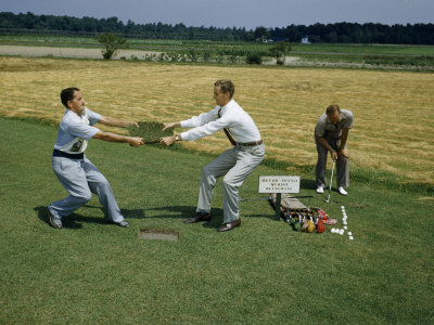 Buy Men Pull on Turf of Combined Grasses to Show its Strength at AllPosters.com