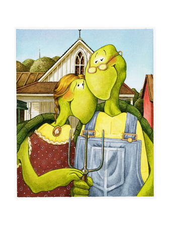 American Gothic Turtle