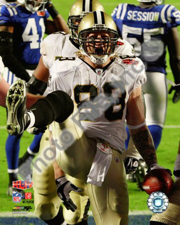 Jeremy Shockey Super Bowl XLIV Poster