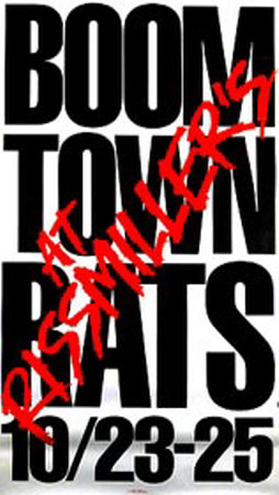 Boomtown Rats - Buy this original poster at AllPosters.com