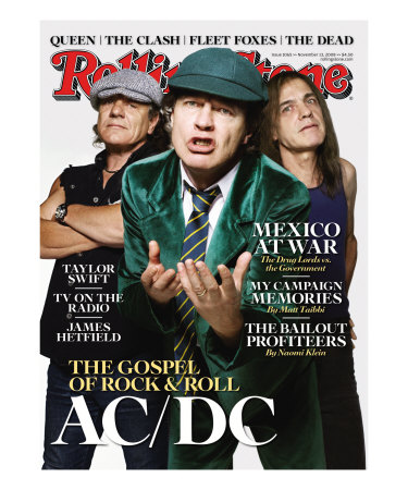 AC/DC, Rolling Stone no. 1065, November 13, 2008