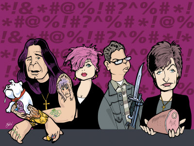 The Osbournes - Buy this limited edition on canvas at AllPosters.com