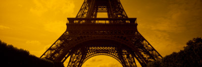 View of a Tower, Eiffel Tower, Champ De Mars, Paris, Ile-De-France, France