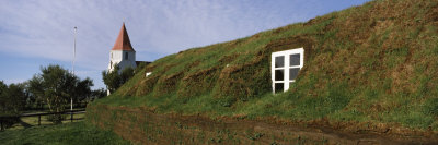 Window of an Earth Sheltering, Hvammstangi, Iceland