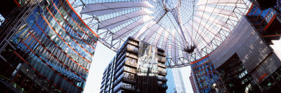 View of Buildings, Sony Center, Potsdamer Platz, Berlin, Germany
