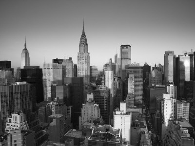 Chrysler Building and Midtown Manhattan Skyline, New York City, USA