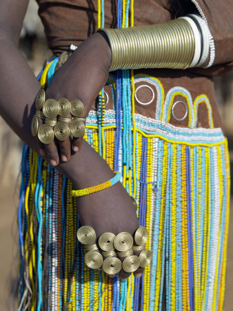 Buy Finery of a Datoga Woman, Tanzania at AllPosters.com
