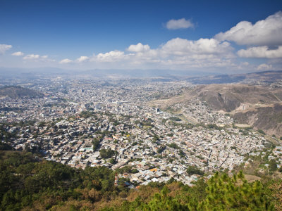Buy Tegucigalpa, View of City from Park Naciones Unidas El Pichacho, Honduras at AllPosters.com