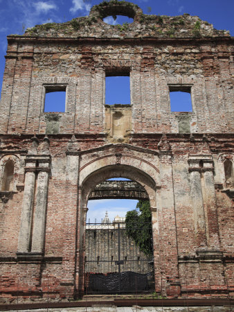 Santo Domingo Church Ruins, San Felipe District, Casco Antiguo, Panama City, Panama