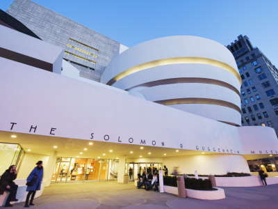 Solomon R. Guggenheim Museum, Built in 1959, Designed by Frank Lloyd Wright, Manhattan