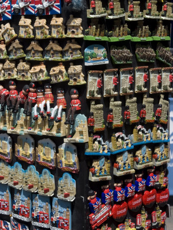 Souvenir Fridge Magnets, Windsor, Berkshire, England, United Kingdom, Europe