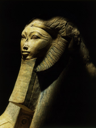 Hatshepsut as a Sphinx, One of Pair, Colossal Statue from her Funeary Temple at Deir el-Bahri