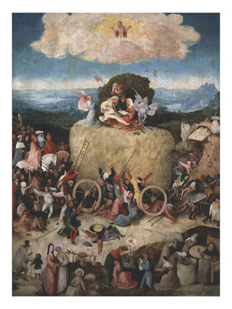 The Haywain, Central Panel from the Haywain Triptych, c. 1485-90
