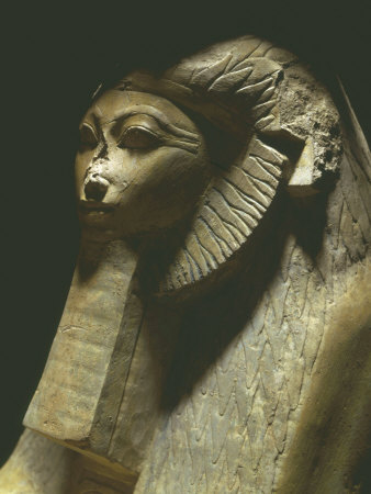 Sphinx of Hatshepsut, 1473-1458 BC, Polished Granite, 18th Dynasty