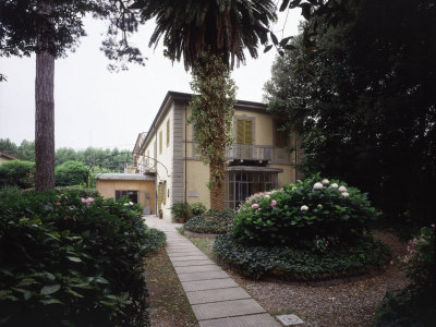 Giacomo Puccini Villa at Monsagrati Where he Composed the Opera Tosca
