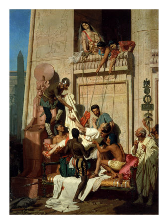 Mark Antony Brought Dying to Cleopatra VII, Queen of Egypt
