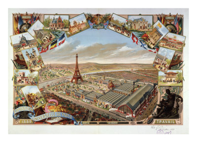 View of Exposition Universelle, Paris, France, 1889