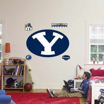 BYU Cougars Logo Poster
