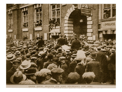 Eager Young Recruits for Lord Kitchener