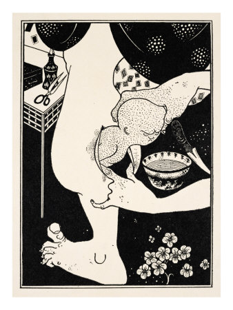 Birth from the Calf of the Leg, Illustration from 'Lucian's True History', c.1894