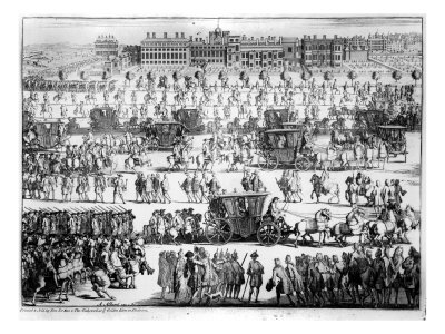 King George I Procession to St. James