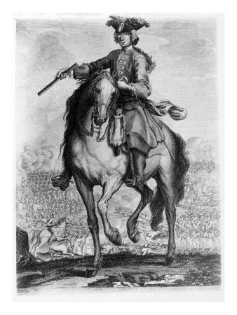Prince Charles Edward Stuart at the Battle of Prestonpans, C.1745
