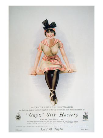 `Onyx` Silk Hosiery Advert, 1915