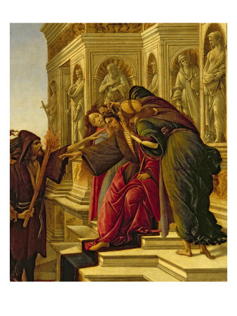 Calumny of Apelles, 1497-98