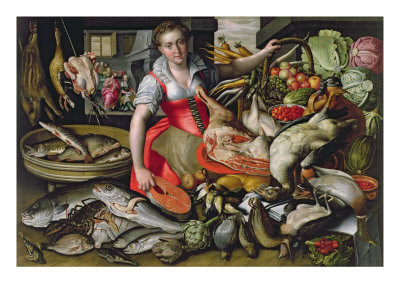 Martha Preparing the Meal for Jesus or Jesus at the House of Martha and Mary