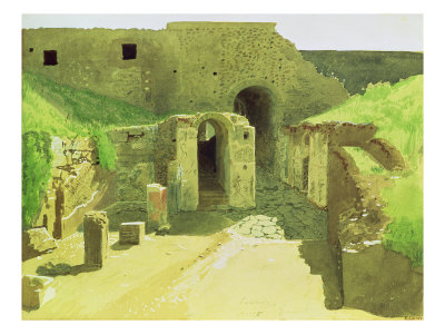 Italian Ruins, 1876 Giclee Print
