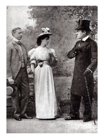 Scene from a Performance of The Importance of Being Earnest, by Oscar Wilde