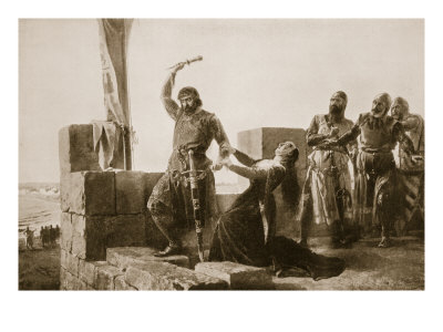 Alonso De Guzman Throws His Dagger to Don Juan, Allowing Him to Kill His Son