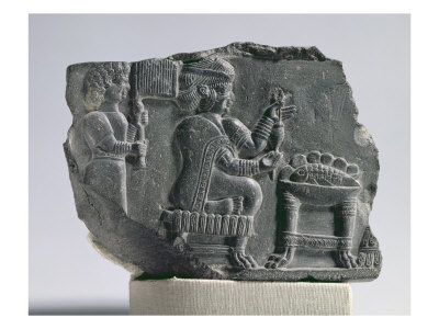 Elamite Woman Spinning, Neo-Elamite Period, c.700-600 BC