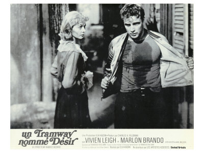 A Streetcar Named Desire, French Movie Poster, 1951