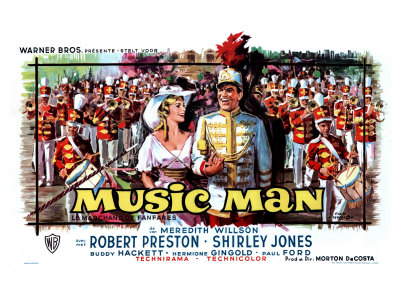 The Music Man, Belgian Movie Poster, 1962