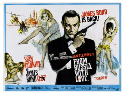 From Russia With Love, UK Movie Poster, 1964
