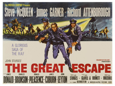 The Great Escape, UK Movie Poster, 1963