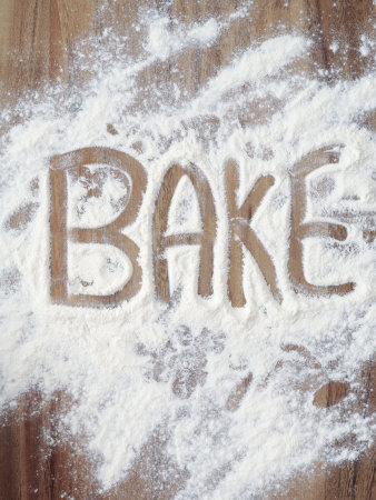 Word Bake in Flour