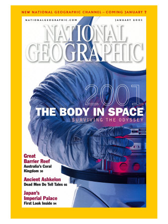 Cover of the January, 2001 Issue of National Geographic Magazine
