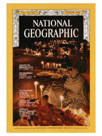 Buy Cover of the August, 1968 Issue of National Geographic Magazine at AllPosters.com
