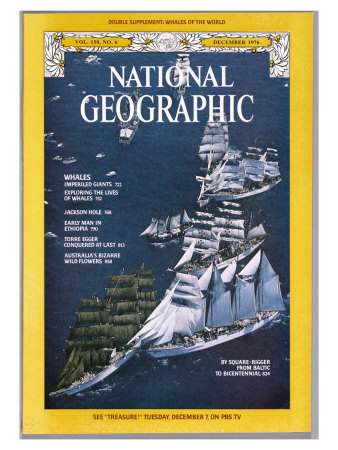 Cover of the December, 1976 Issue of National Geographic Magazine