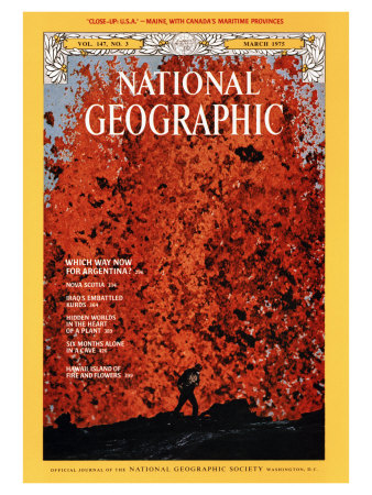 Buy Cover of the March, 1975 Issue of National Geographic Magazine at AllPosters.com