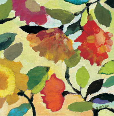 Floral Tile I