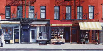 Four Shops on 11th Avenue, New York, c.2003