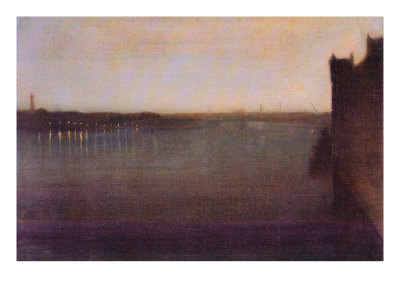 Nocturne In Gray and Gold, Westminster Bridge
