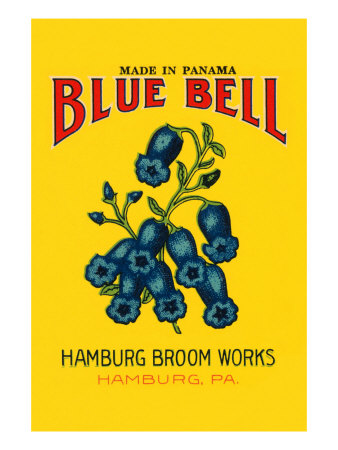 Blue Bell Broom Label
